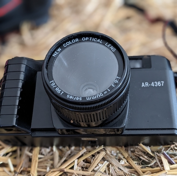 Vintage Meikai AR-4367 Motor Drive 35mm Film Camera Bundle - Picture 3 of 8